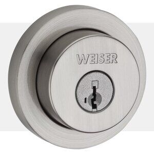 Weiser SSD9471 Single Cylinder Deadbolt SmartKey Door Lock